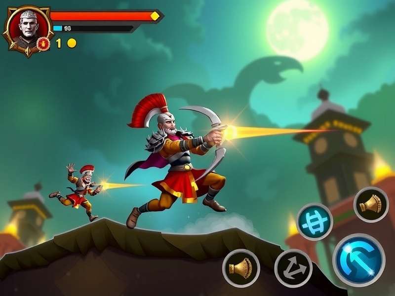 Garo Gladiators Gameplay Screenshot